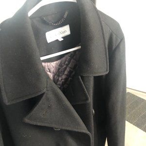 Calvin Klein PeaCoat - Size Medium - Black